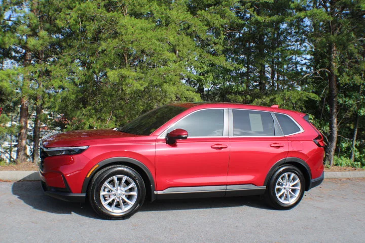 Used 2025 RADIANT RED METALLIC Honda EX image 4
