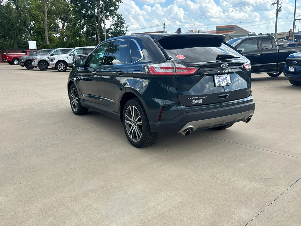 Used 2024 Stone Blue Metallic Ford Titanium image 6