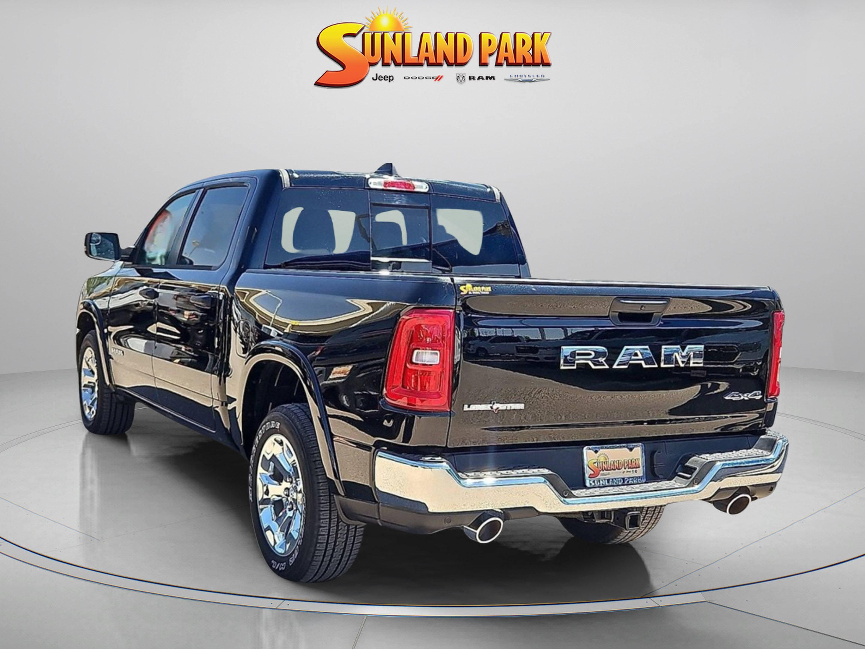 Used 2025 Diamond Black Crystal Pearlcoat Ram Big Horn/Lone Star image 3
