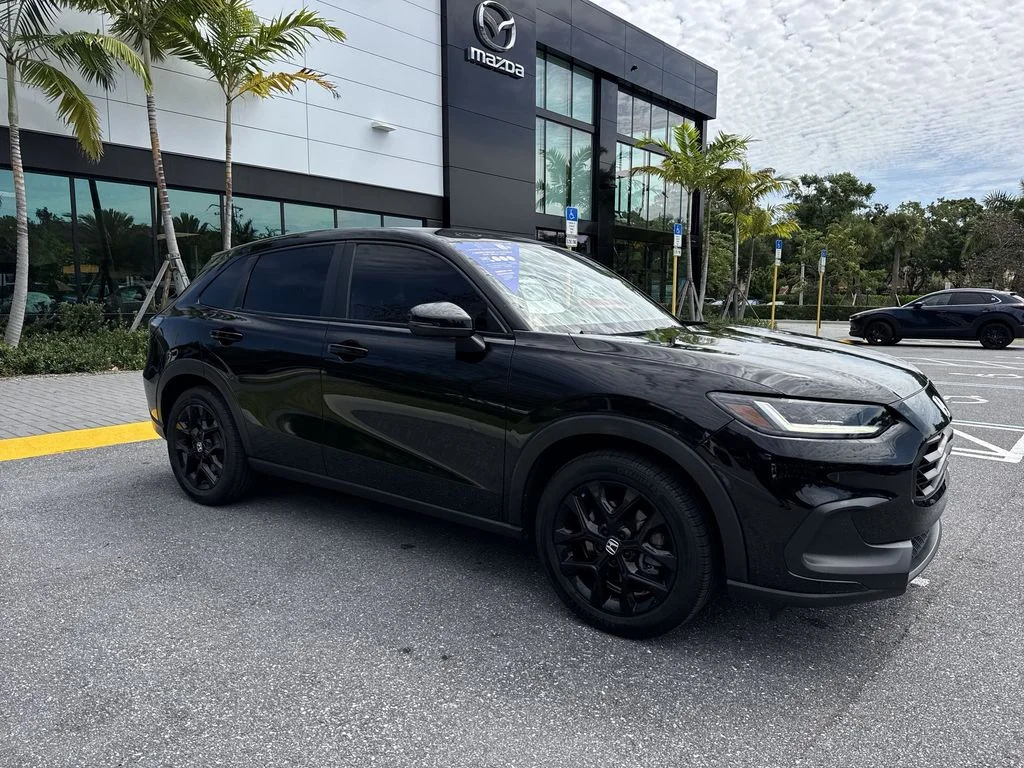 Used 2023 Crystal Black Pearl Honda Sport image 6