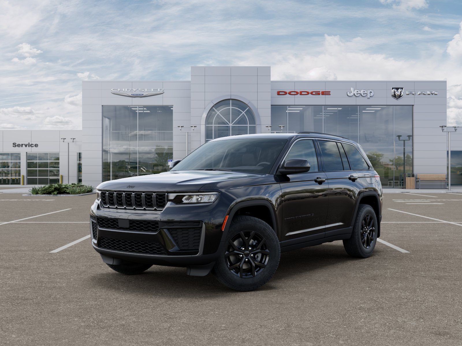 New 2026 Diamond Black Crystal Pearl-Coat Exterior Paint Jeep Altitude image 27