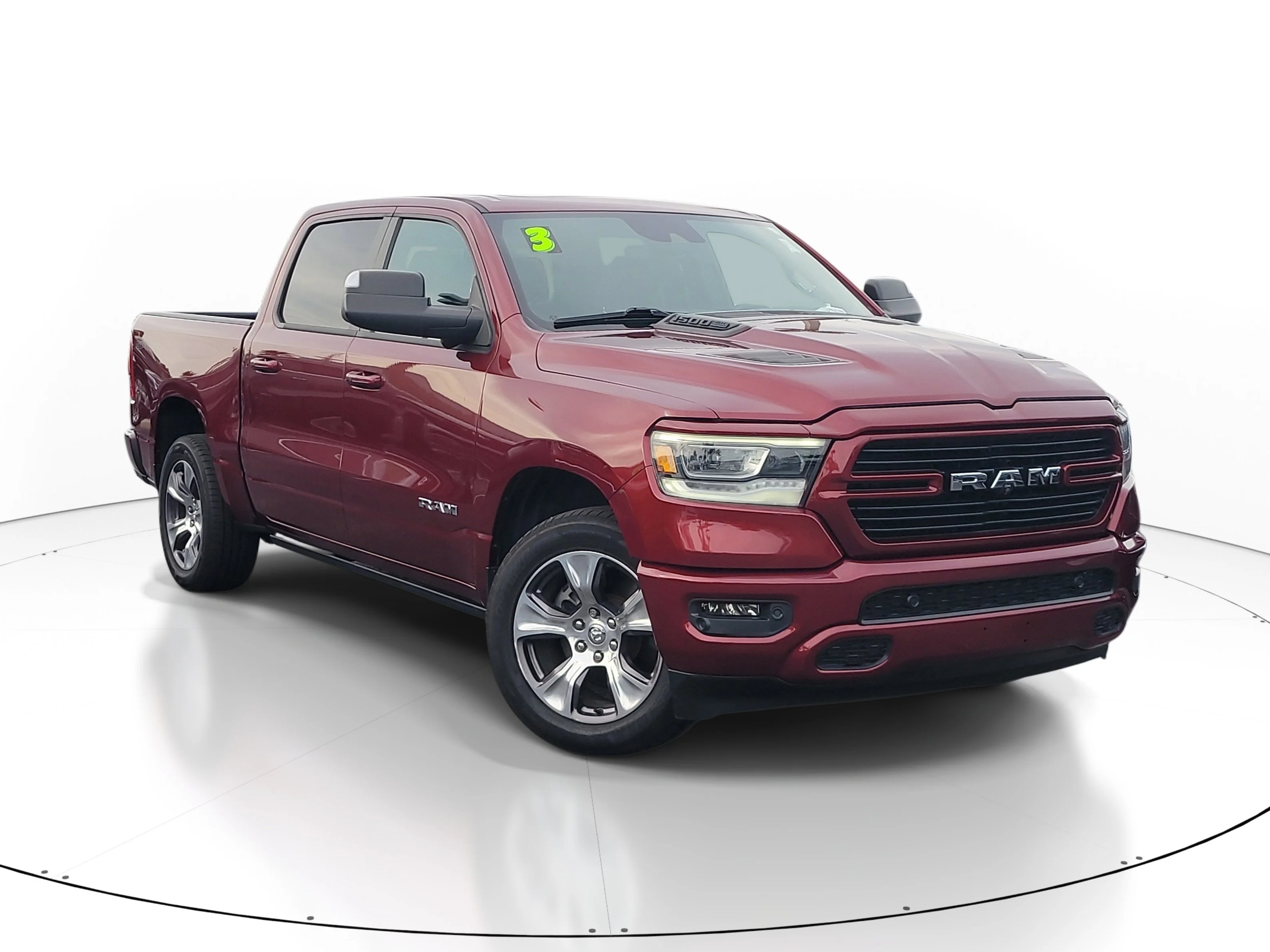 Used 2023 Delmonico Red Pearlcoat Ram Laramie image 1