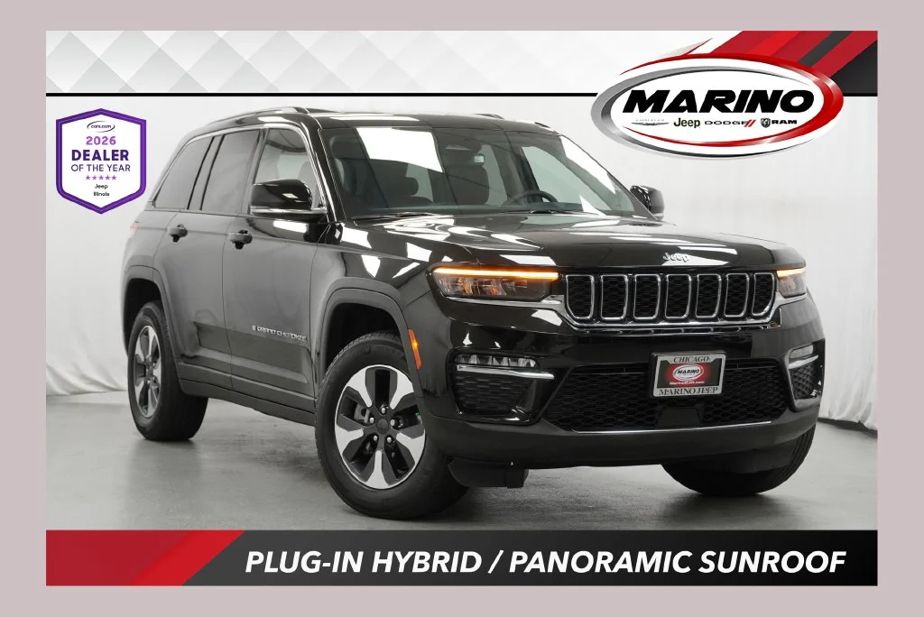 Used 2023 Black Jeep 4xe image 1