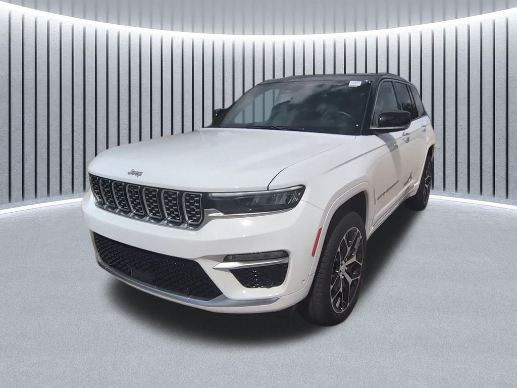 Used 2024 White Jeep Summit Reserve image 4