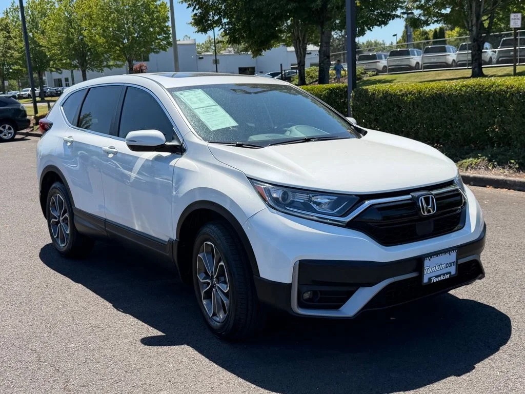 Used 2020 Platinum White Pearl Honda EX-L image 2