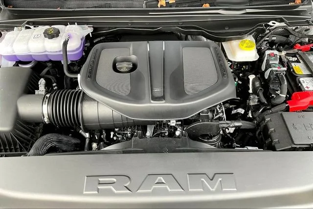 New 2026 Bright White Clear-Coat Exterior Paint RAM Laramie image 12