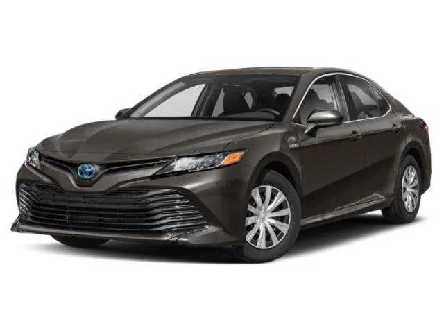 Used 2019 Super White Toyota Hybrid LE image 4