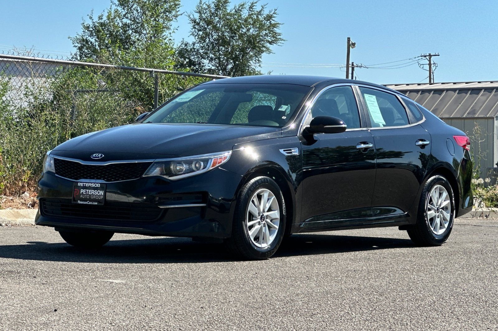 Used 2017 Black Kia LX image 8