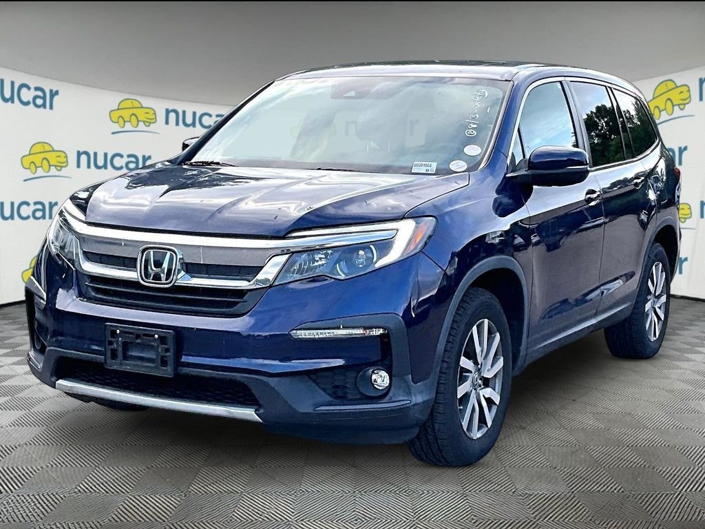 Used 2019 Blue Honda EX-L image 3