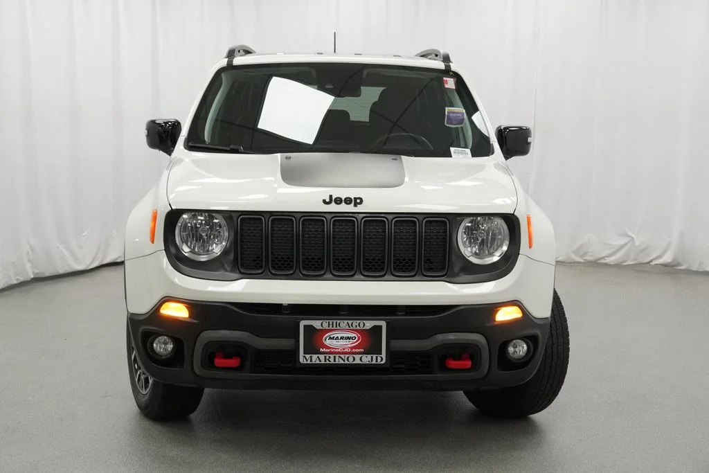Certified Used 2023 White Jeep Trailhawk image 8