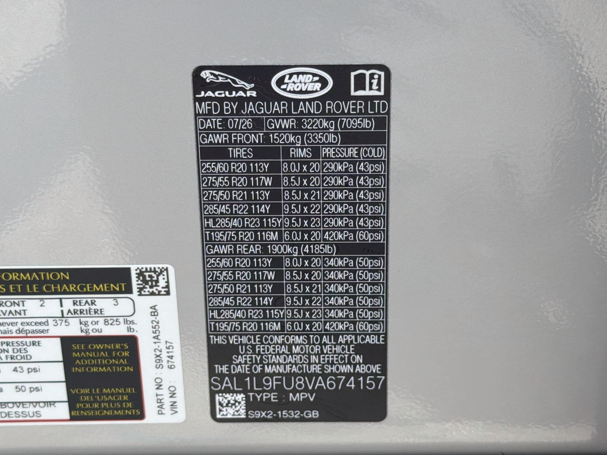 New 2027 Borasco Grey LAND ROVER  image 44