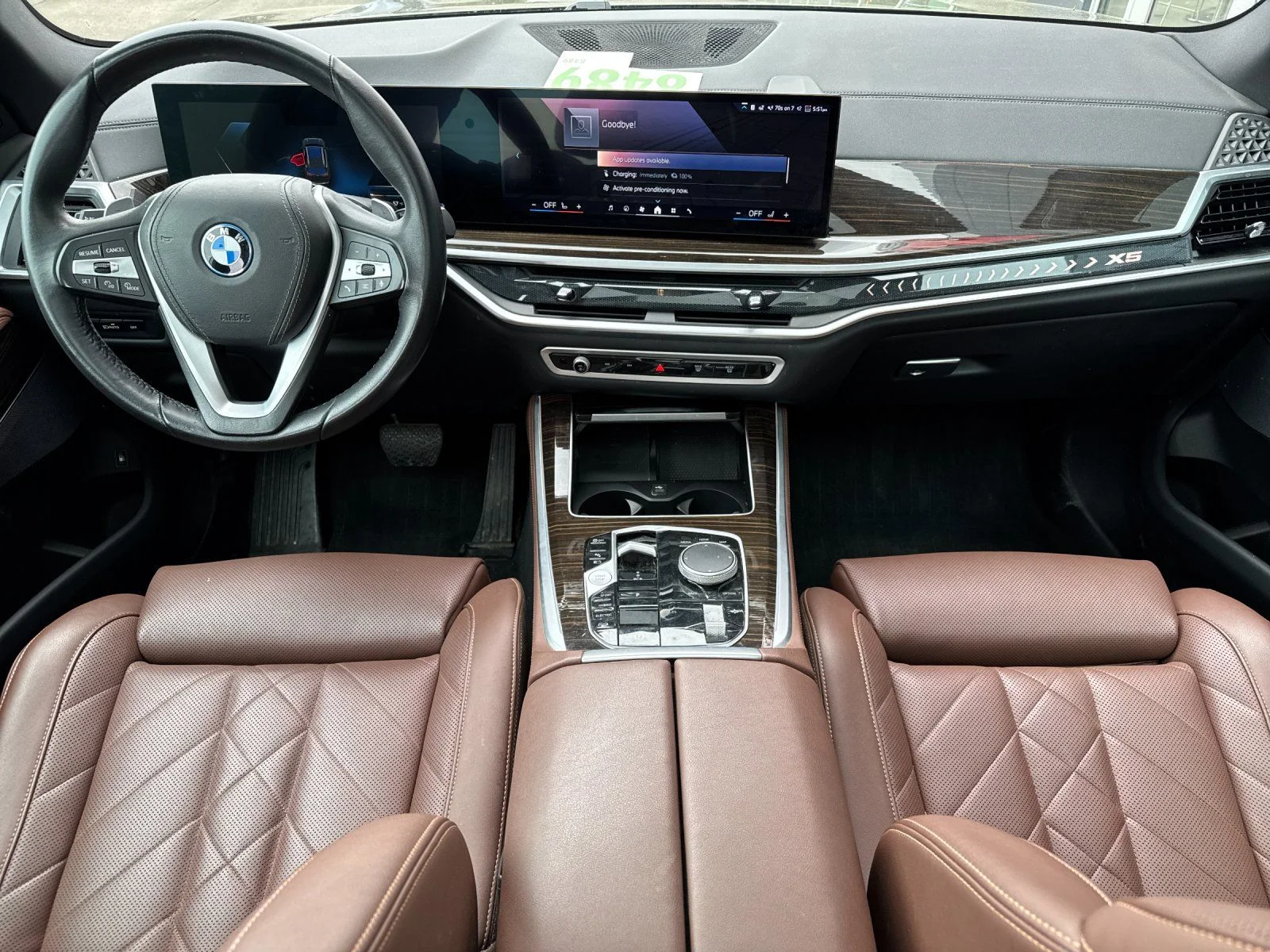 Used 2024 Manhattan Green Metallic BMW xDrive50e image 12