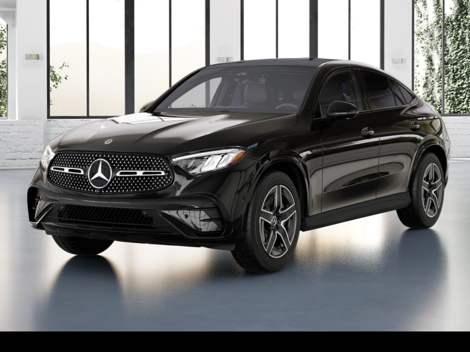 New 2027 Black Mercedes-Benz GLC 300 Coupe image 1