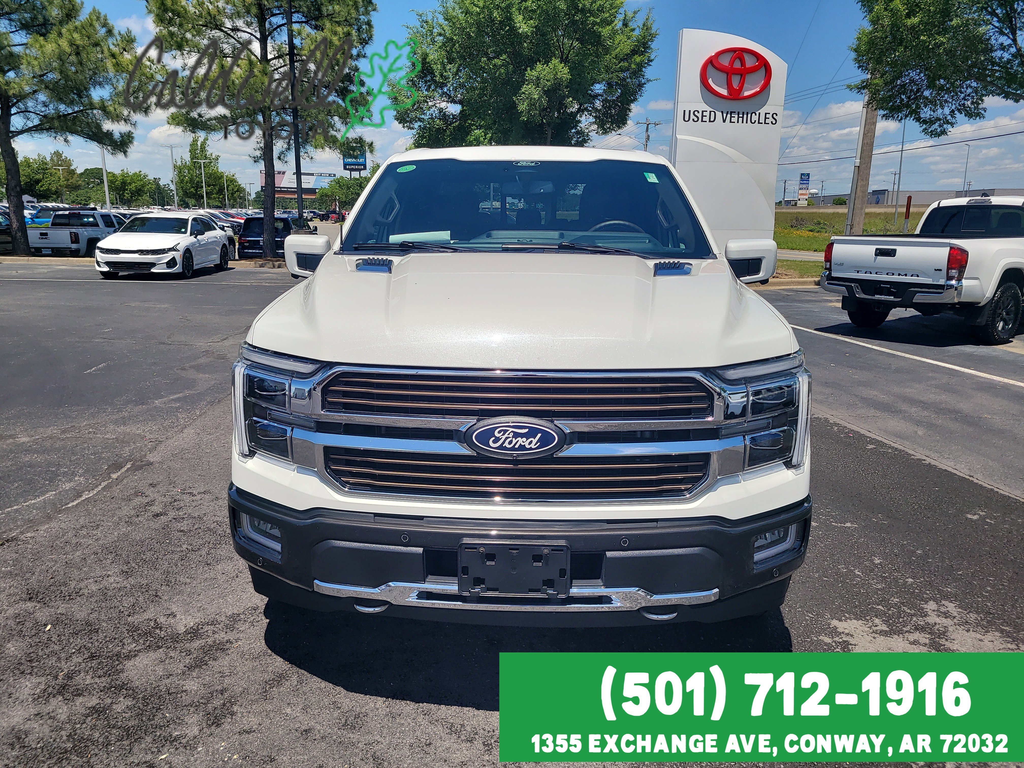Used 2024 Ford F-150 King Ranch with VIN 1FTFW6L88RFB70338 for sale in Little Rock