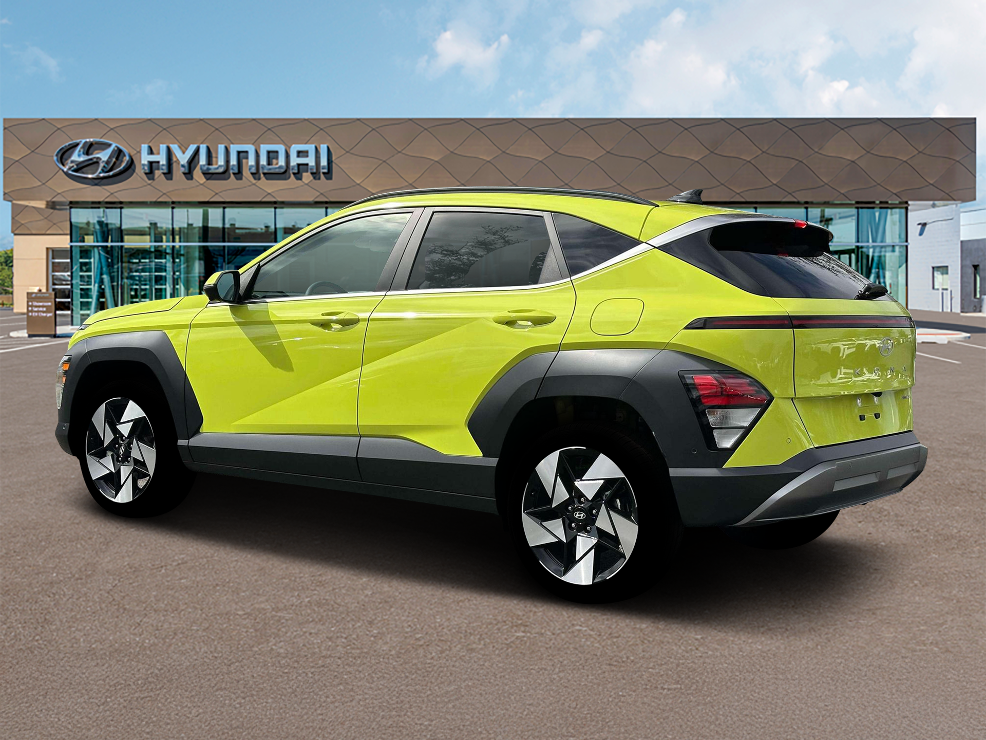 New 2026 Yellow Hyundai Limited AWD image 4