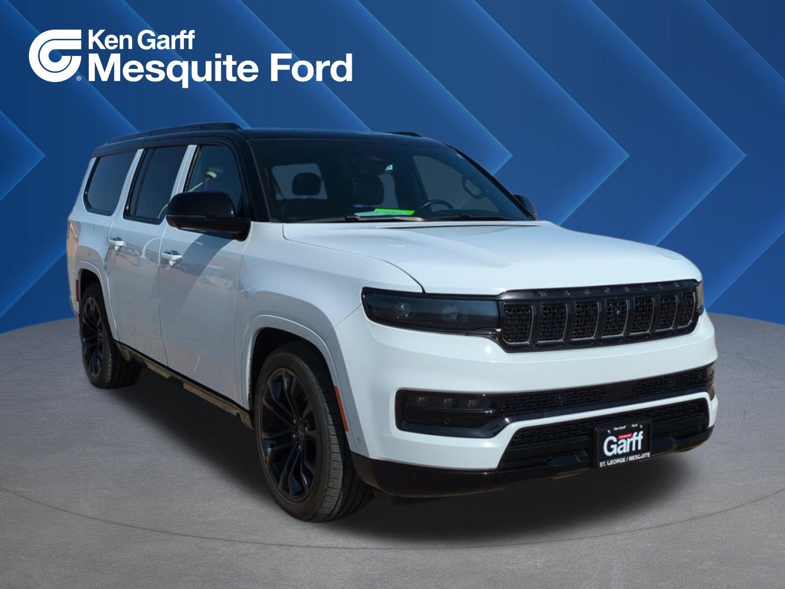 Used 2024 Bright White Clearcoat Jeep Series II image 1