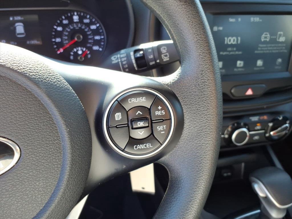 Used 2021 Cherry Black Kia LX image 19