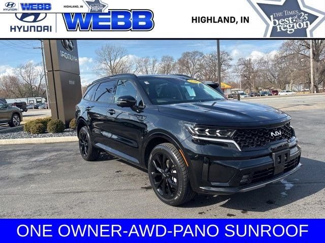 Used 2023 Black Kia SX-Prestige AWD image 1