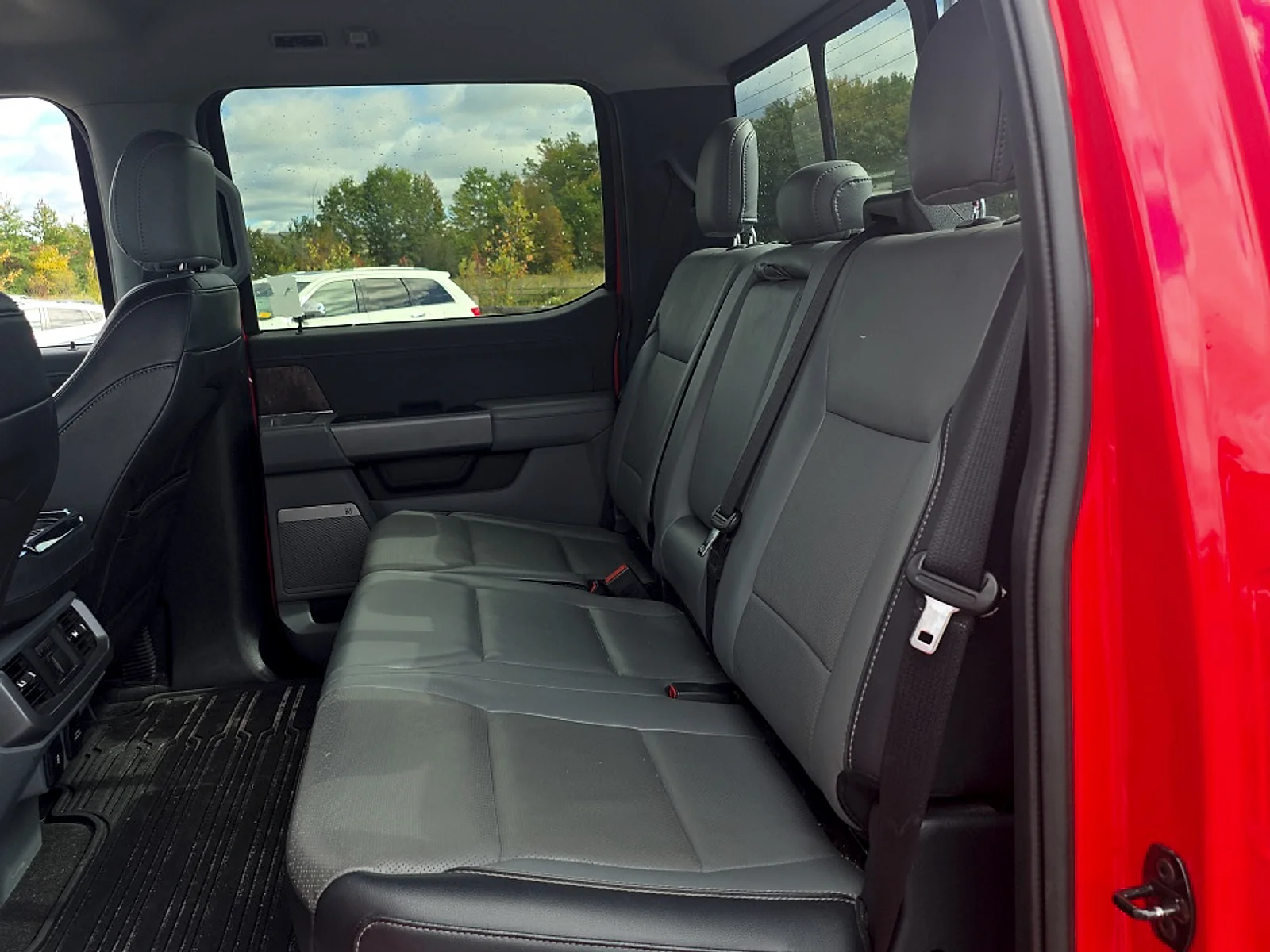 Used 2021 Race Red Ford LARIAT image 12
