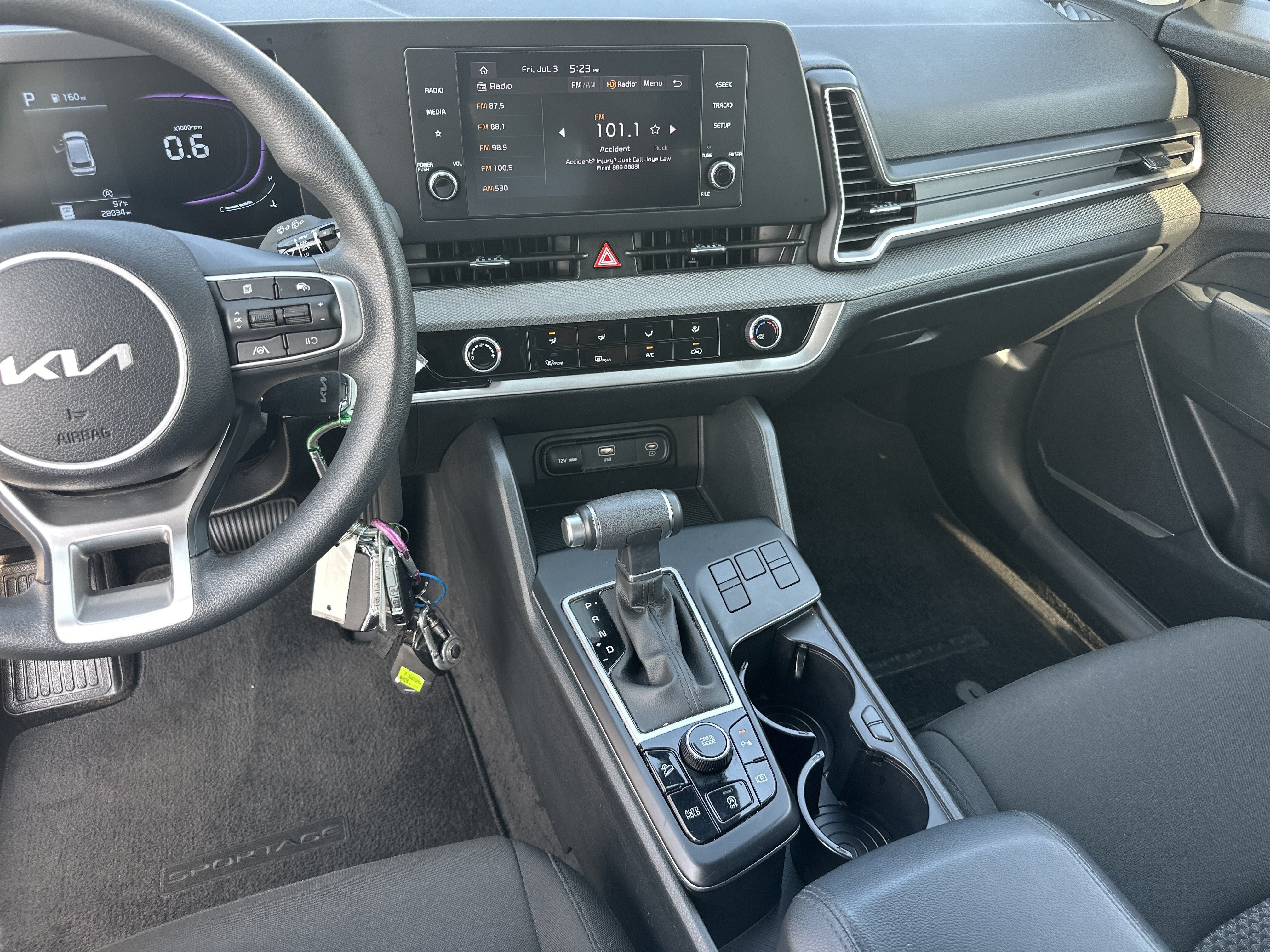 Used 2025 Steel Gray Kia LX image 25