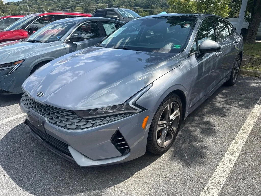 Used 2021 Silver Kia EX image 2