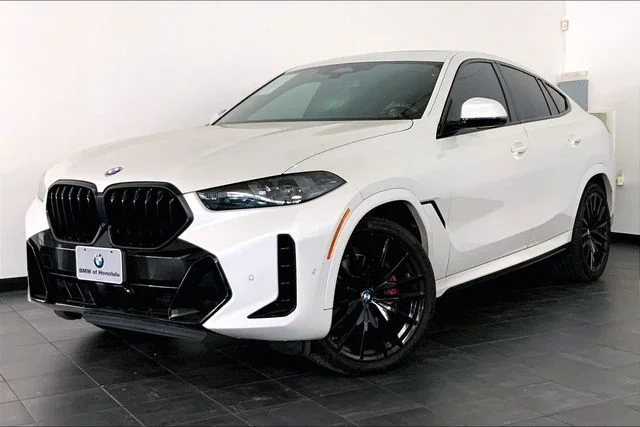 Certified Used 2024 Mineral White Metallic BMW xDrive40i image 1