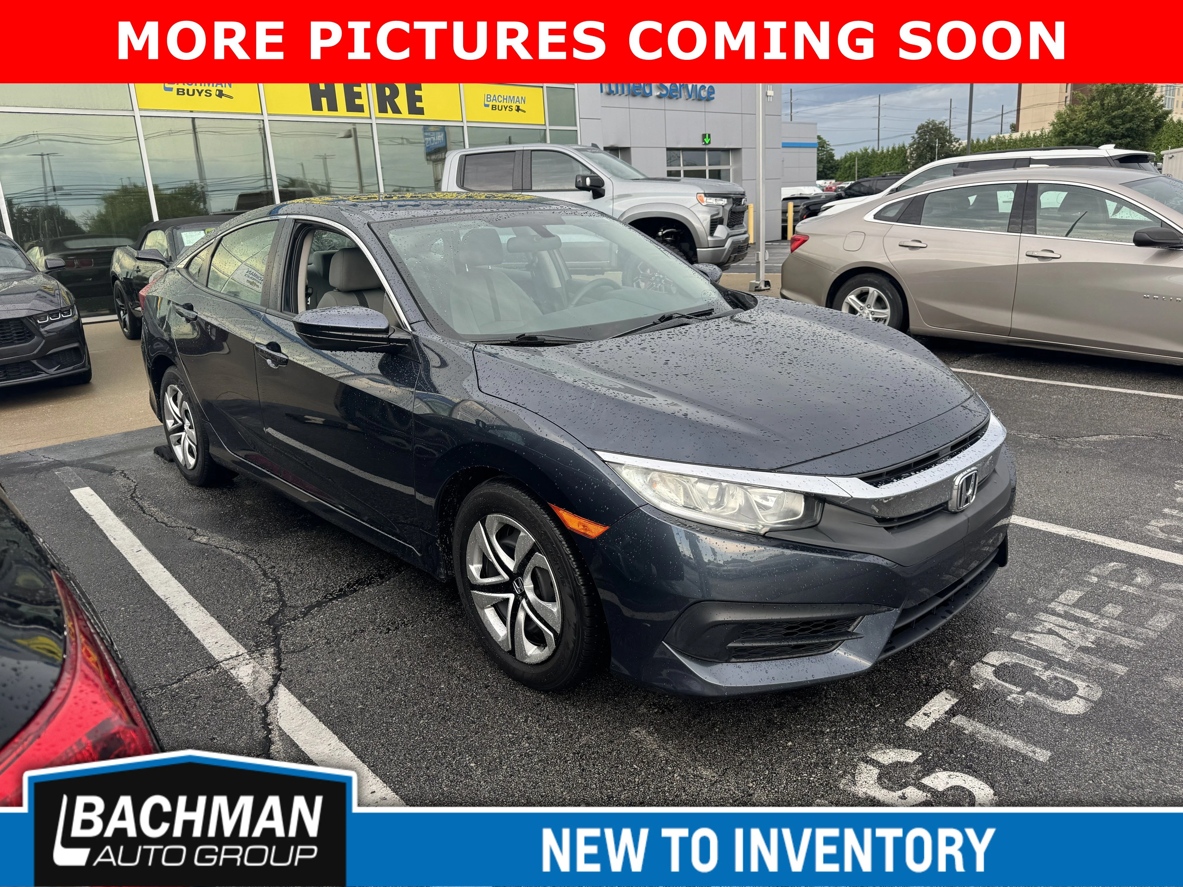 Used 2016 Cosmic Blue Metallic Honda LX image 1