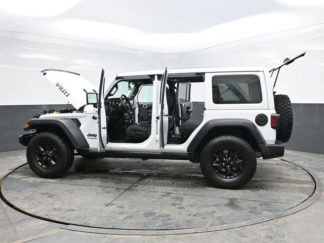 Used 2020 White Jeep Unlimited Willys image 50