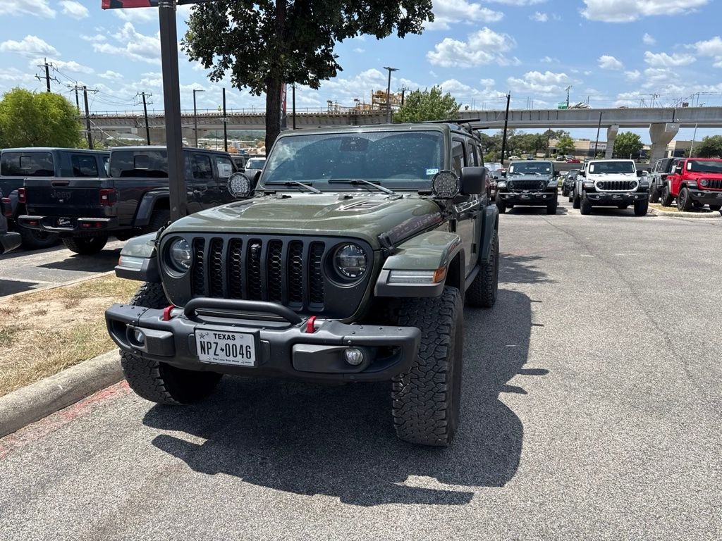Used 2021 Green Jeep Unlimited Rubicon image 22