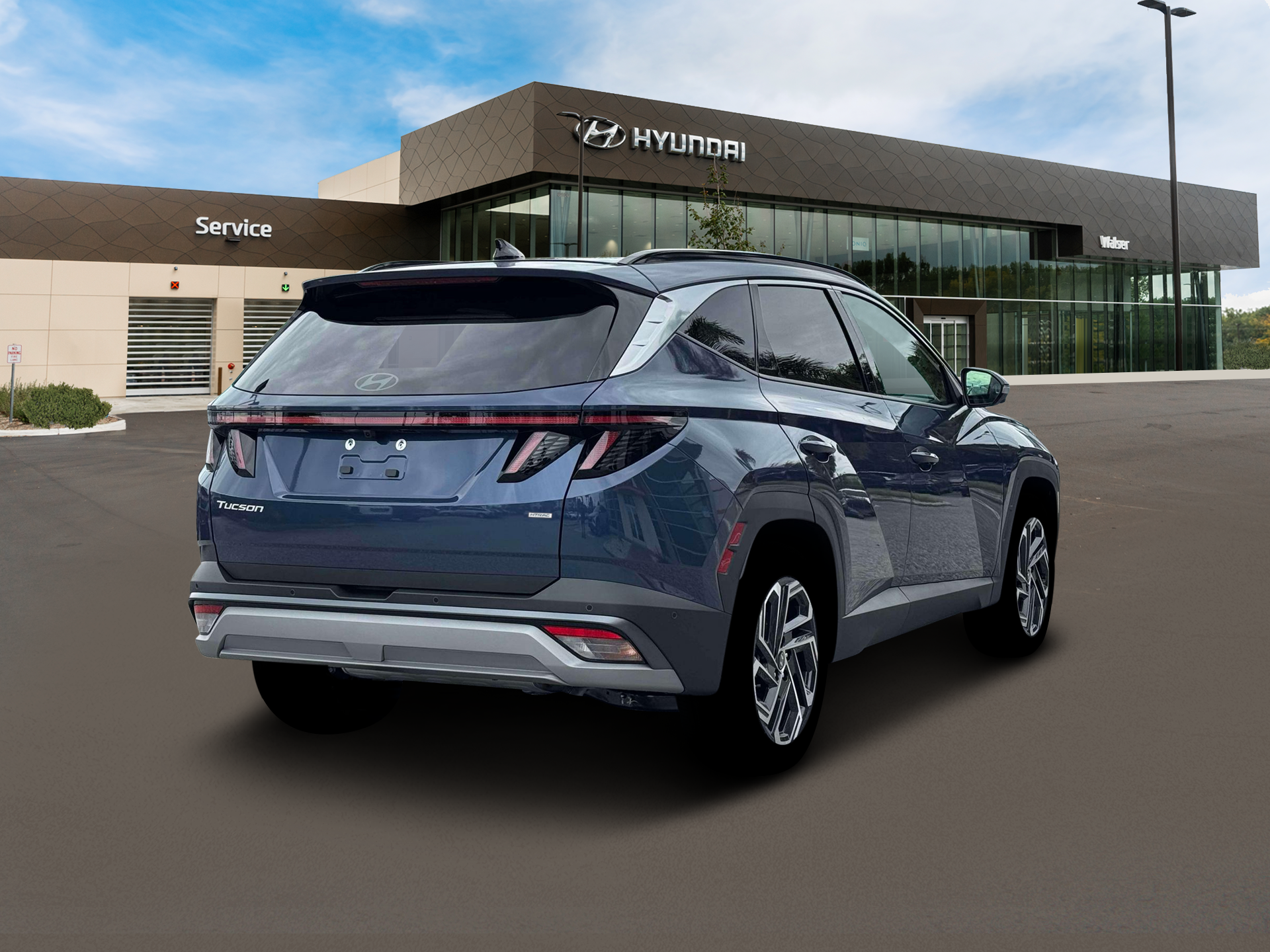 New 2026 Atlantis Blue Hyundai Limited AWD image 27