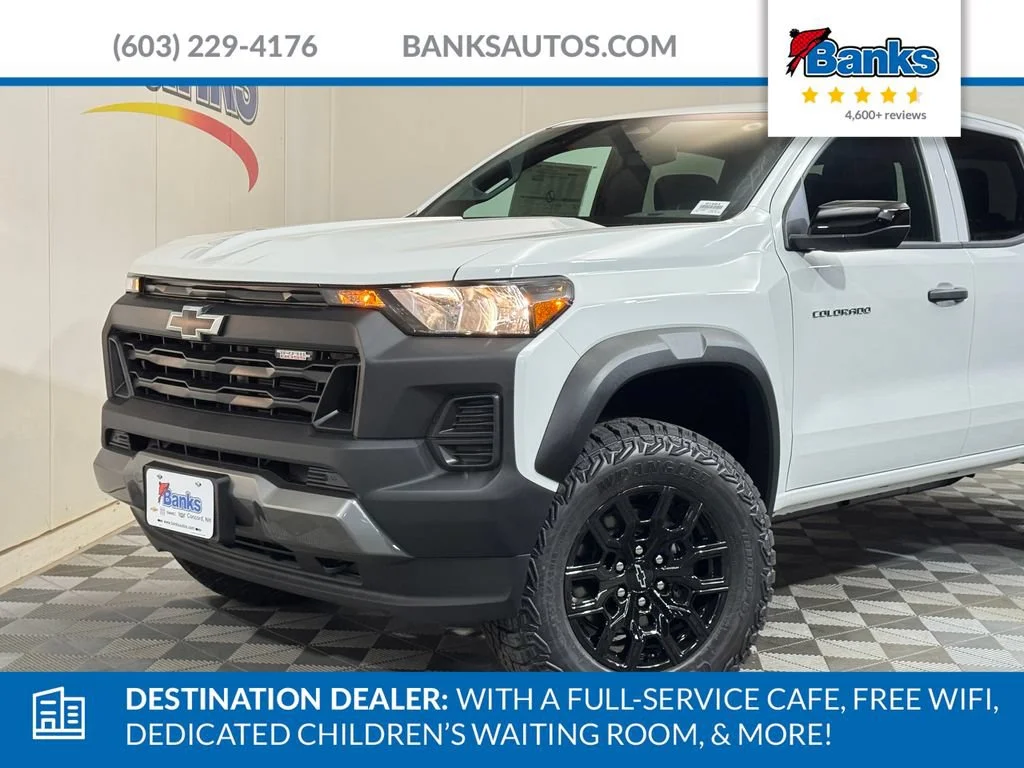 New 2026 Summit White Chevrolet Trail Boss image 3