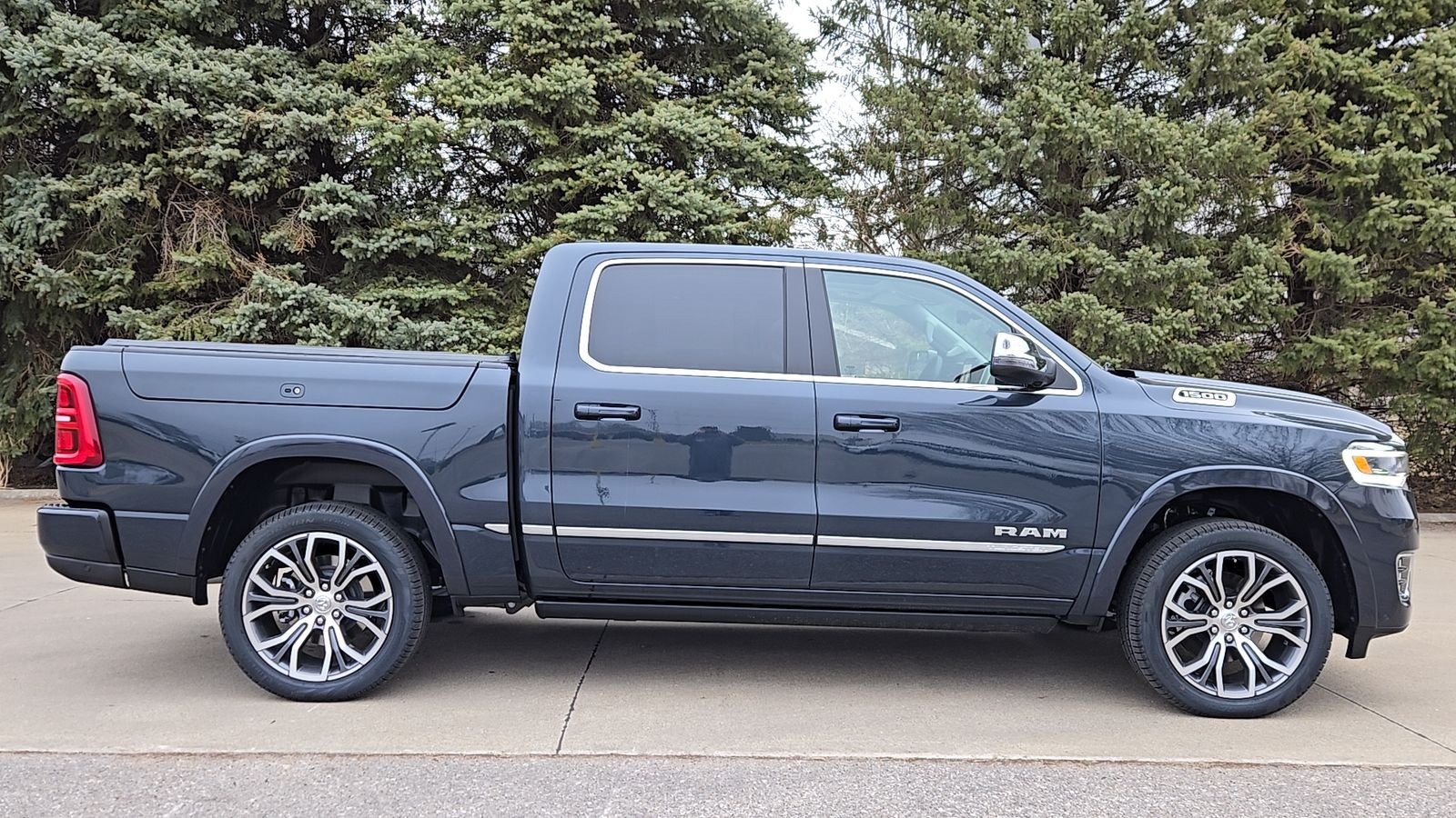 New 2026 Forged Blue Metallic Exterior Paint RAM Tungsten image 39