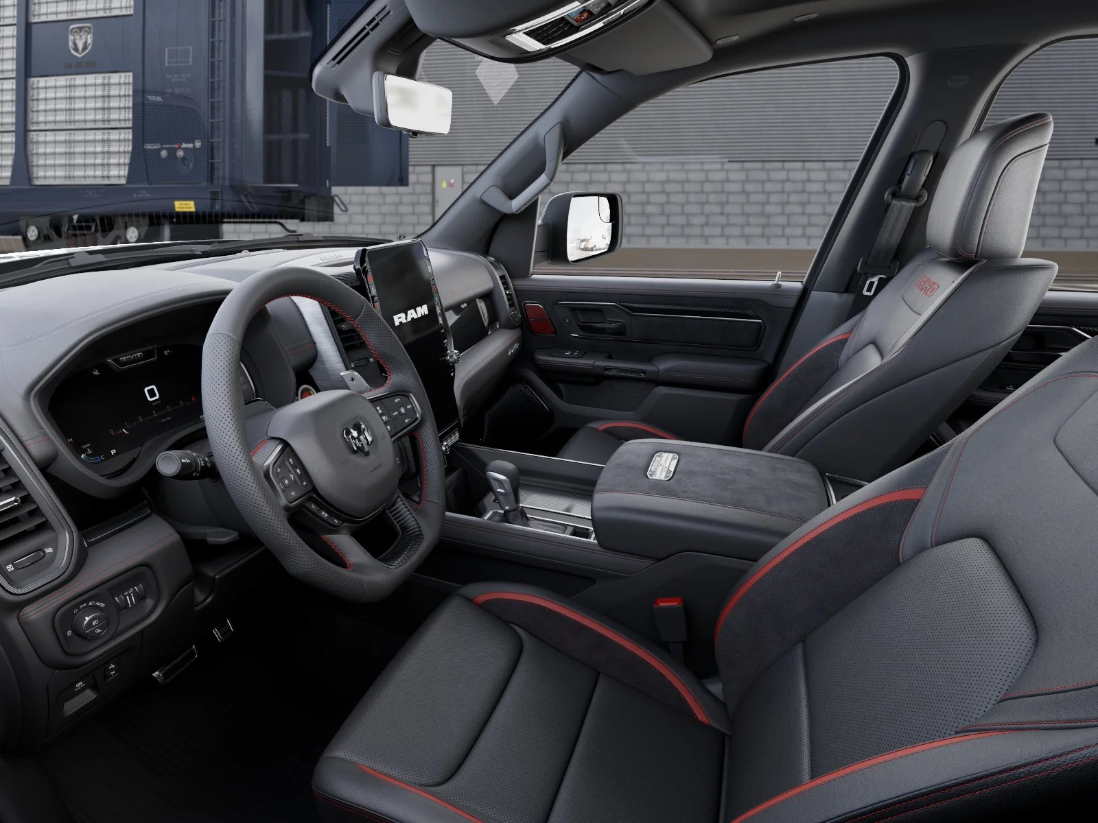 New 2026 Diamond Black Crystal Pearl-Coat Exterior Paint RAM RHO image 24