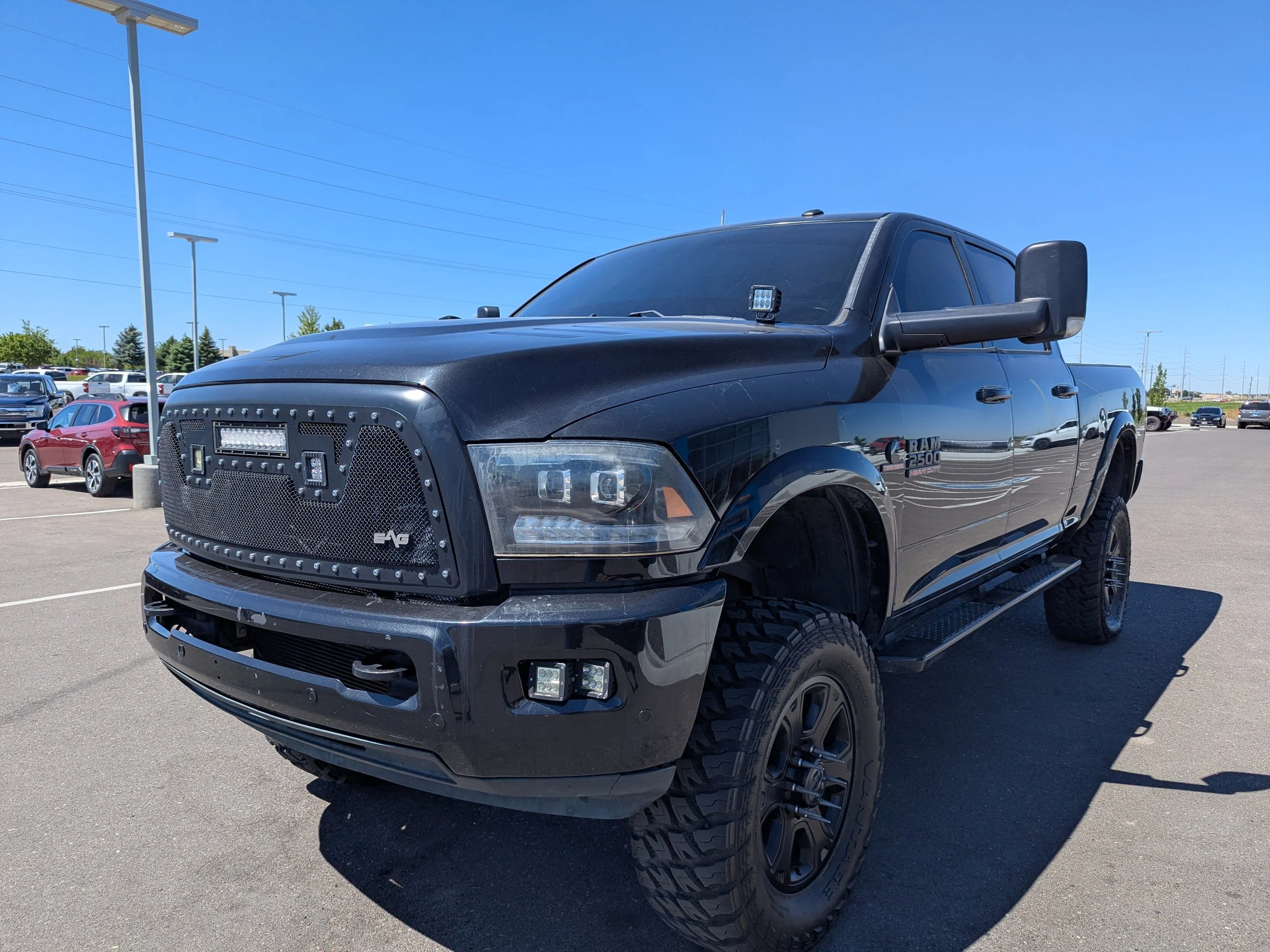 Used 2018 Brilliant Black Crystal Pearlcoat Ram Big Horn image 7