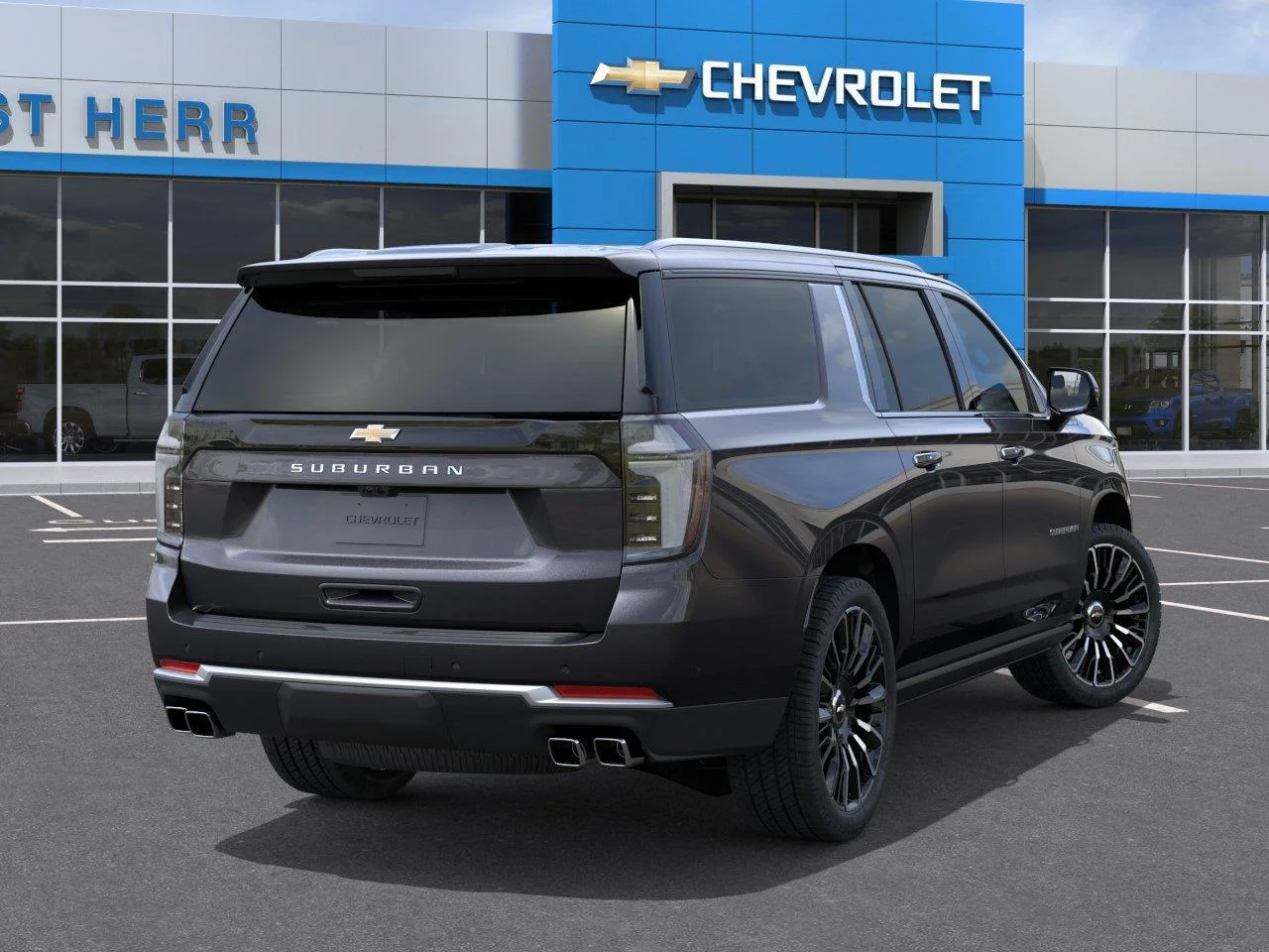 New 2026 Dark Ash Metallic Chevrolet High Country image 4