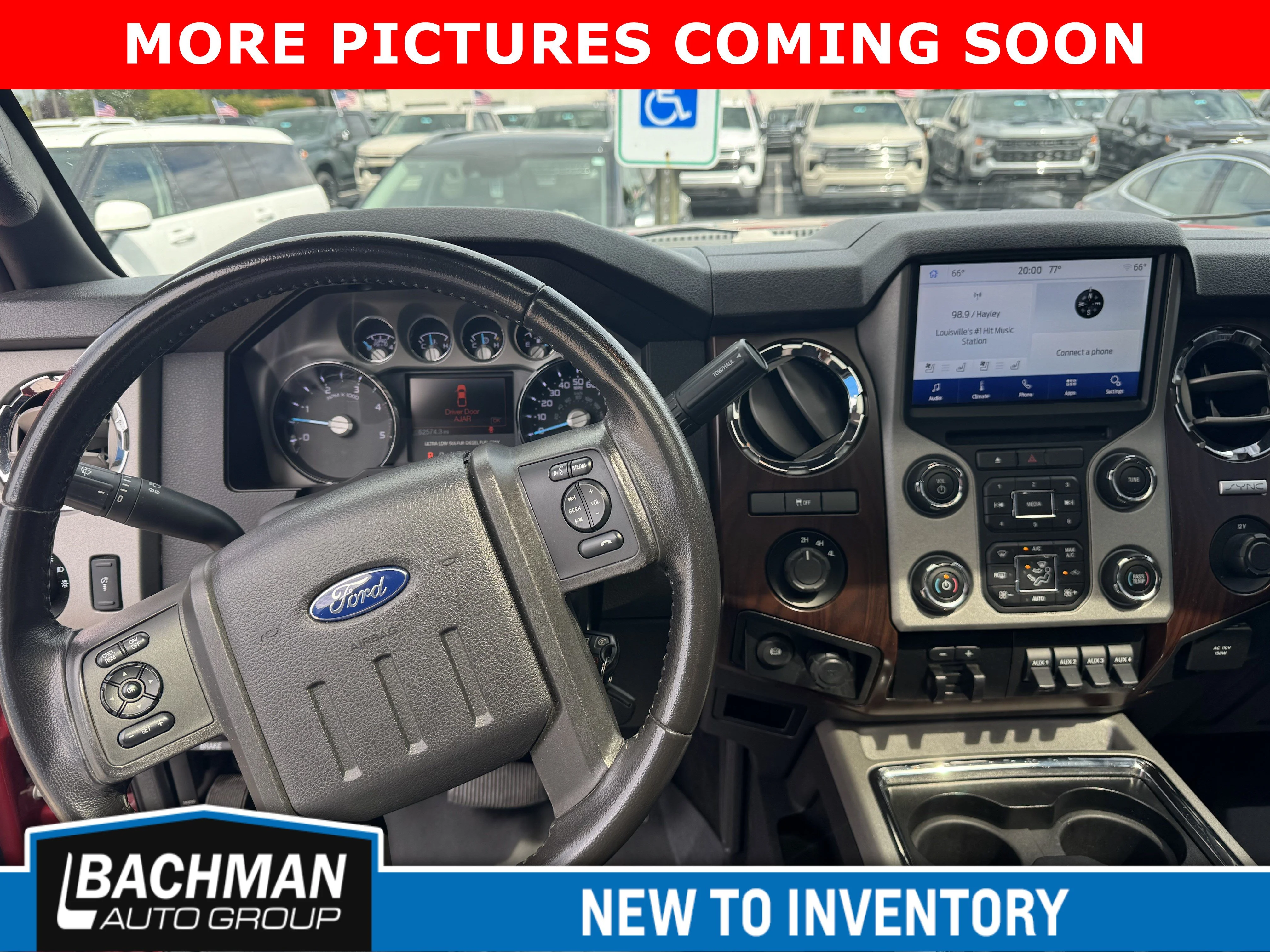 Used 2016 Ruby Red Metallic Tinted Clearcoat Ford Lariat image 7