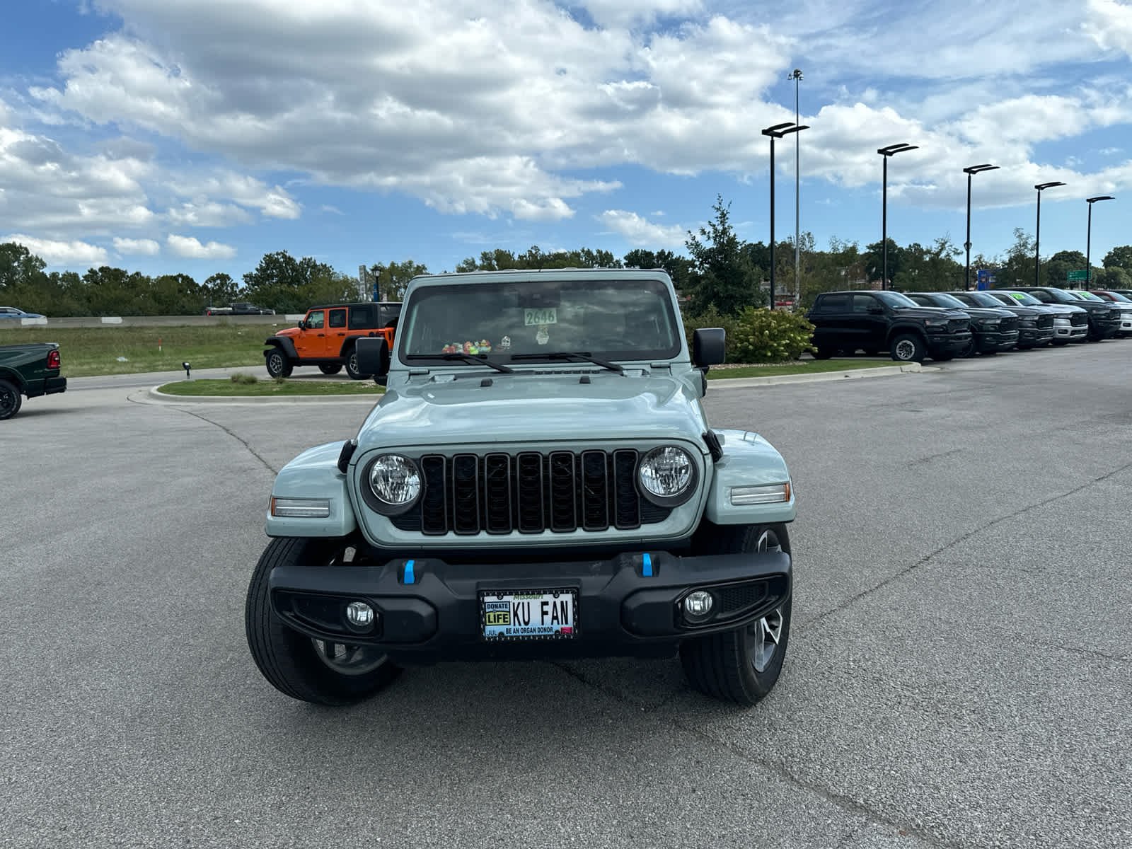 Used 2024 Jeep Wrangler 4xe Sports S 4XE with VIN 1C4RJXN68RW142827 for sale in Kansas City