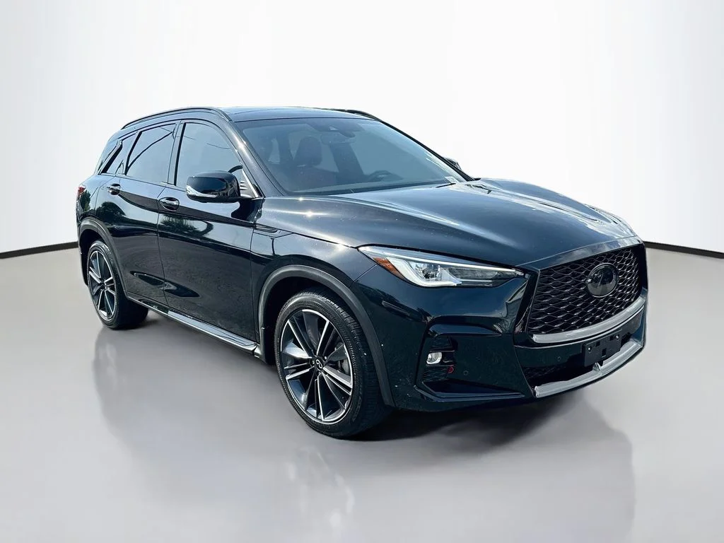 Certified Used 2025 Black Obsidian INFINITI SPORT image 7