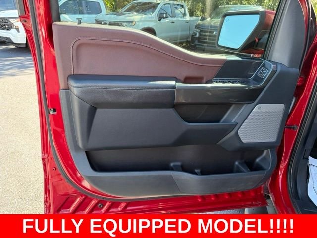 Used 2022 Red Ford Lariat image 12