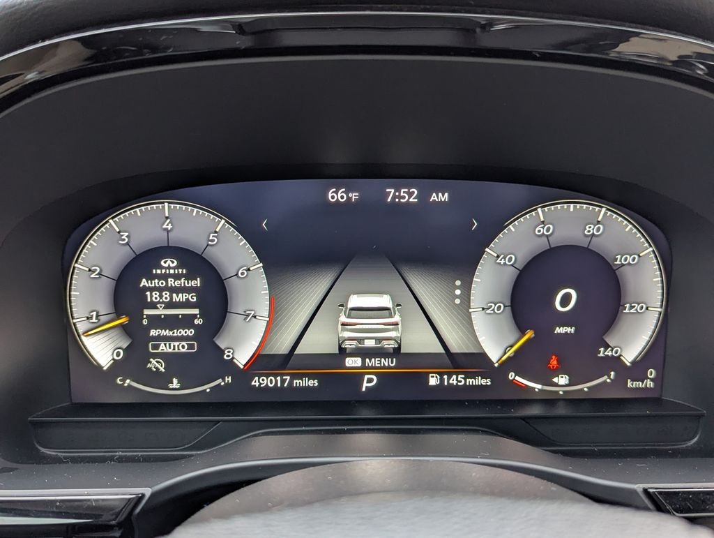 Used 2023 Black INFINITI LUXE AWD image 13