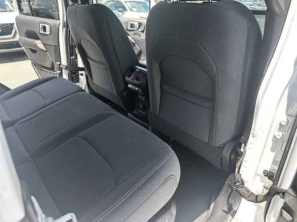 Used 2024 Bright White Clearcoat Jeep Sahara image 16