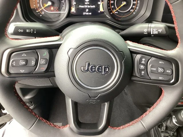 Used 2024 Black Clearcoat Jeep Rubicon image 12