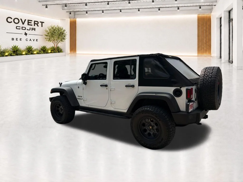 Used 2017 White Jeep Unlimited Sport image 8