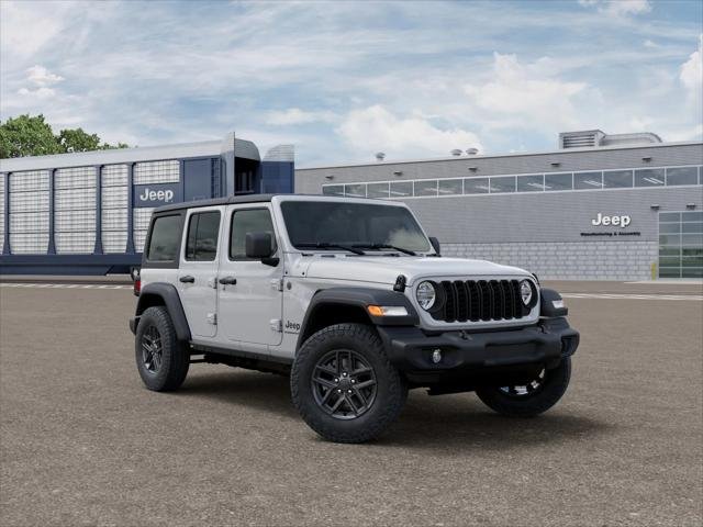 New 2026 Bright White Clear-Coat Exterior Paint Jeep Sport S image 3
