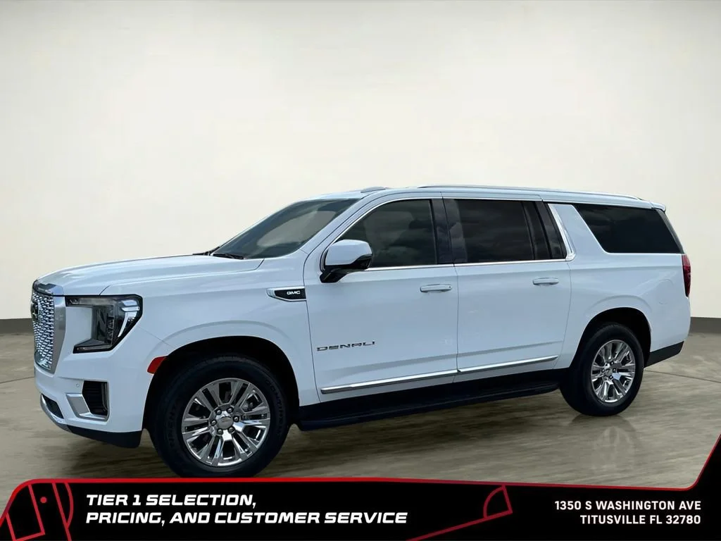 Used 2024 Summit White GMC Denali image 2