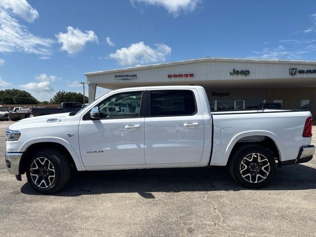 New 2026 Bright White Clear-Coat Exterior Paint RAM Laramie image 2