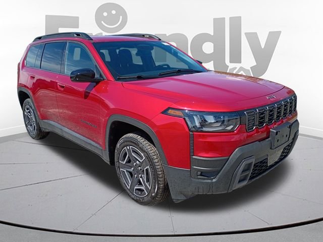 New 2026 Red Hot Pearl-Coat Exterior Paint Jeep Laredo image 3