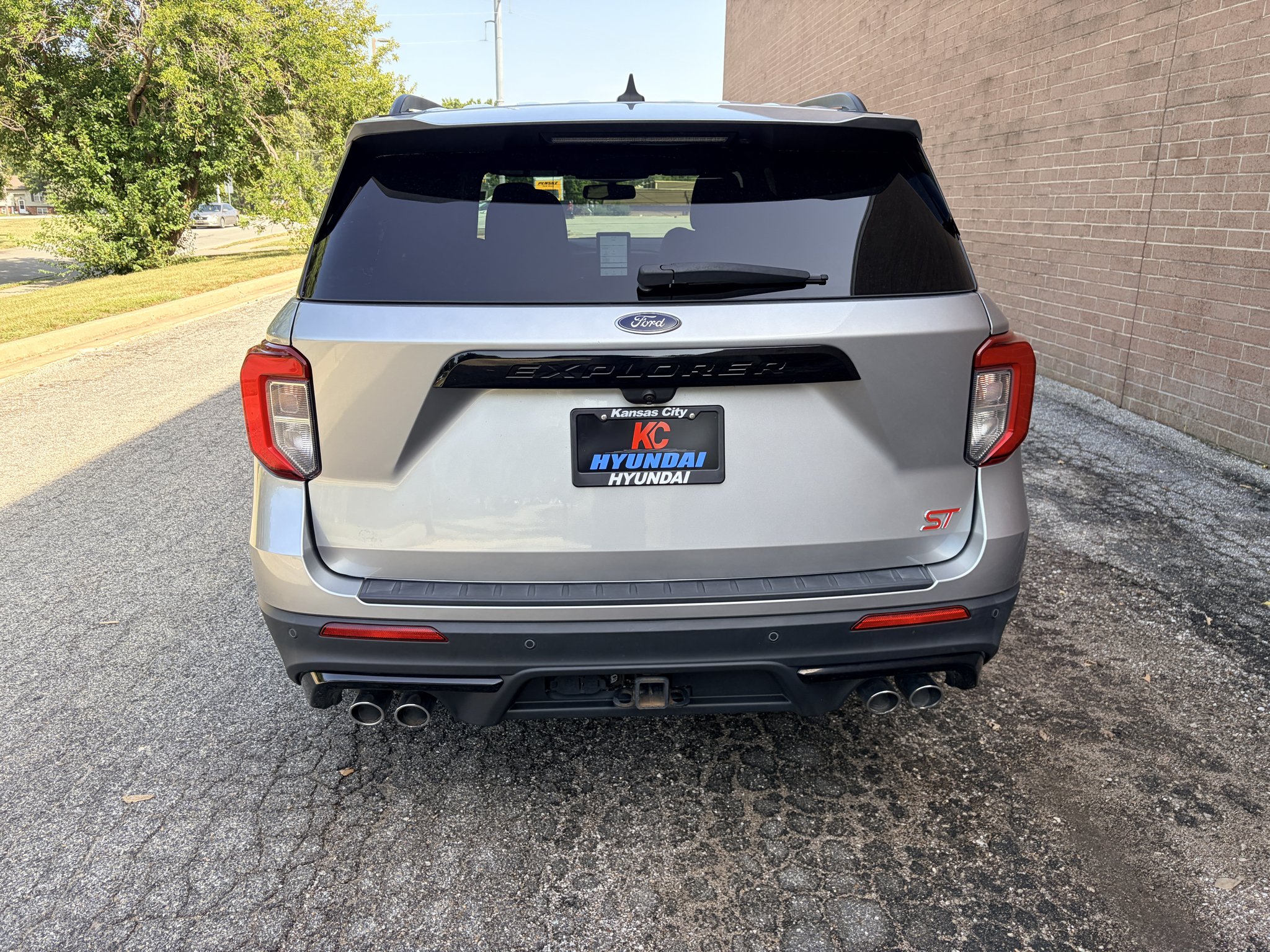 Used 2021 Iconic Silver Metallic Ford ST image 4