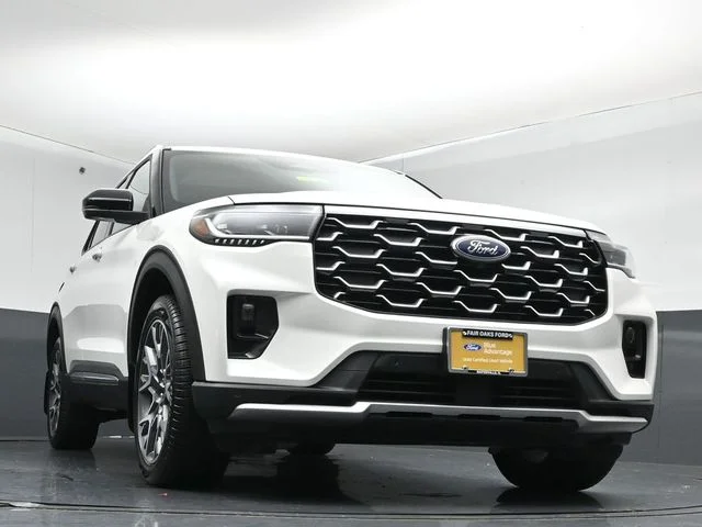 Certified Used 2025 Space White Metallic Ford Platinum image 41