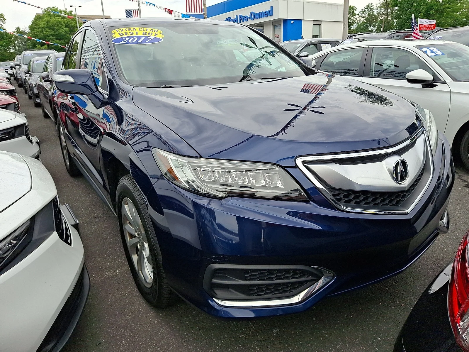 Used 2017 Acura RDX Technology Package with VIN 5J8TB4H53HL007387 for sale in Ardmore, PA